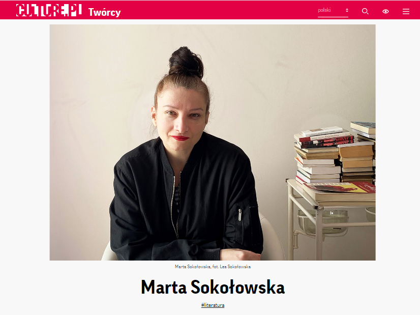 Marta Sokołowska Culture.pl