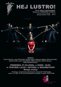 Read more about the article „Hej, lustro!” Marty Sokołowskiej na scenie Trzeciego Teatru